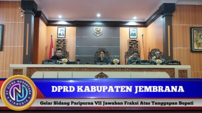 Berita Video: Sidang Paripurna VII DPRD Kabupaten Jembrana Masa Sidang II Tahun 2022/2023 Jawaban Fraksi Atas Tanggapan Bupati
