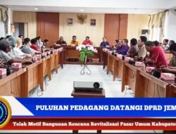Berita Video : Resah Rencana Revitalisasi Pasar Umum Kabupaten Jembrana, Puluhan Pedagang Datangi Kantor DPRD