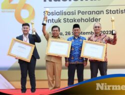 Kemendagri Terima Penghargaan BPS Award Tahun 2023