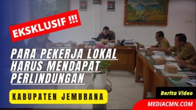 Berita Video: DPRD Kabupaten Jembrana: Pekerja Lokal Harus Dilindungi