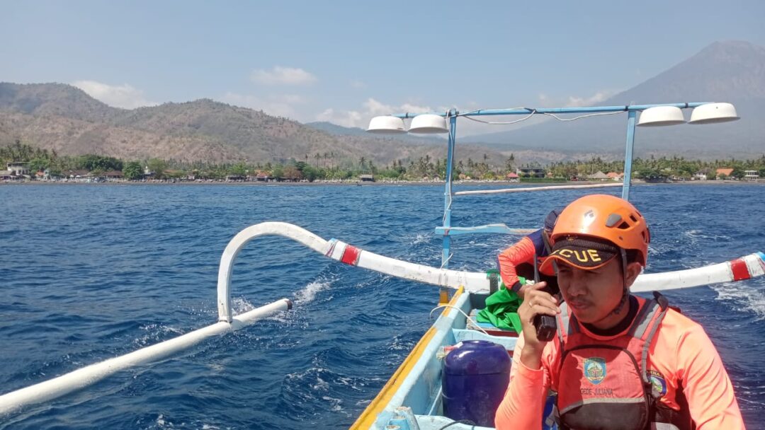 Nelayan Karangasem Hilang, Jukung Ditemukan Tanpa Awak