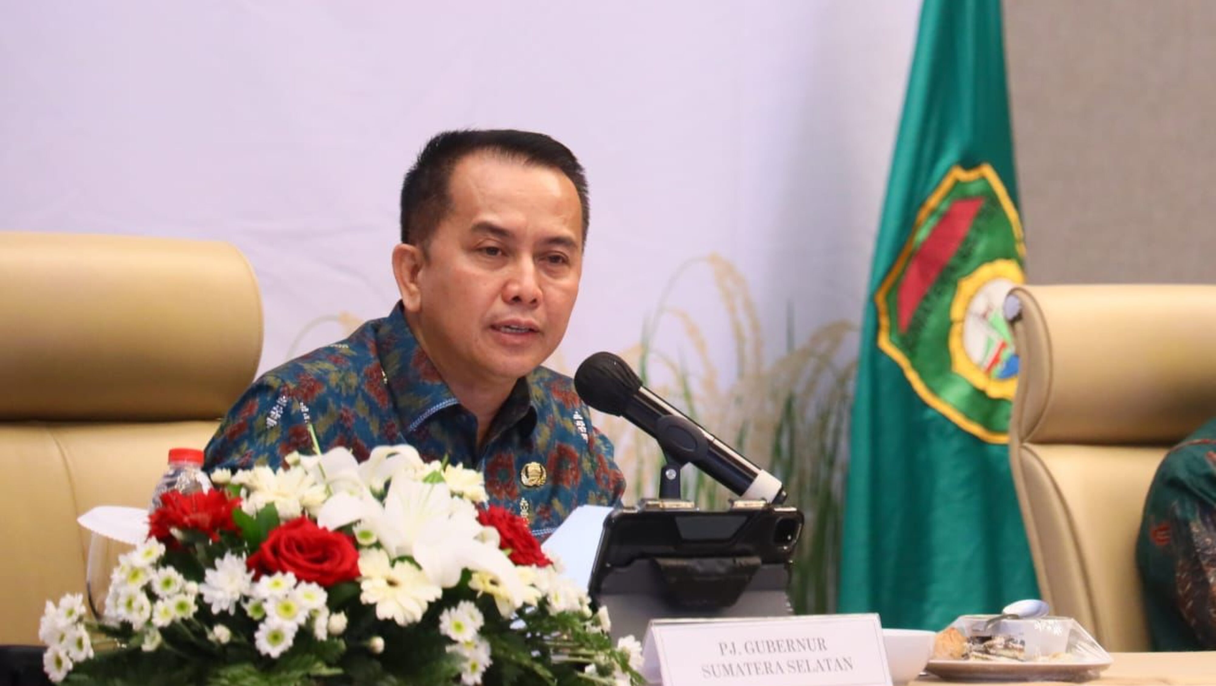 Pj Gubernur Agus Fatoni Sinergi Bersama Kepala BI, Bupati/Walikota dan TPID Se Sumsel Bahas Strategi Pengendalian  Inflasi 