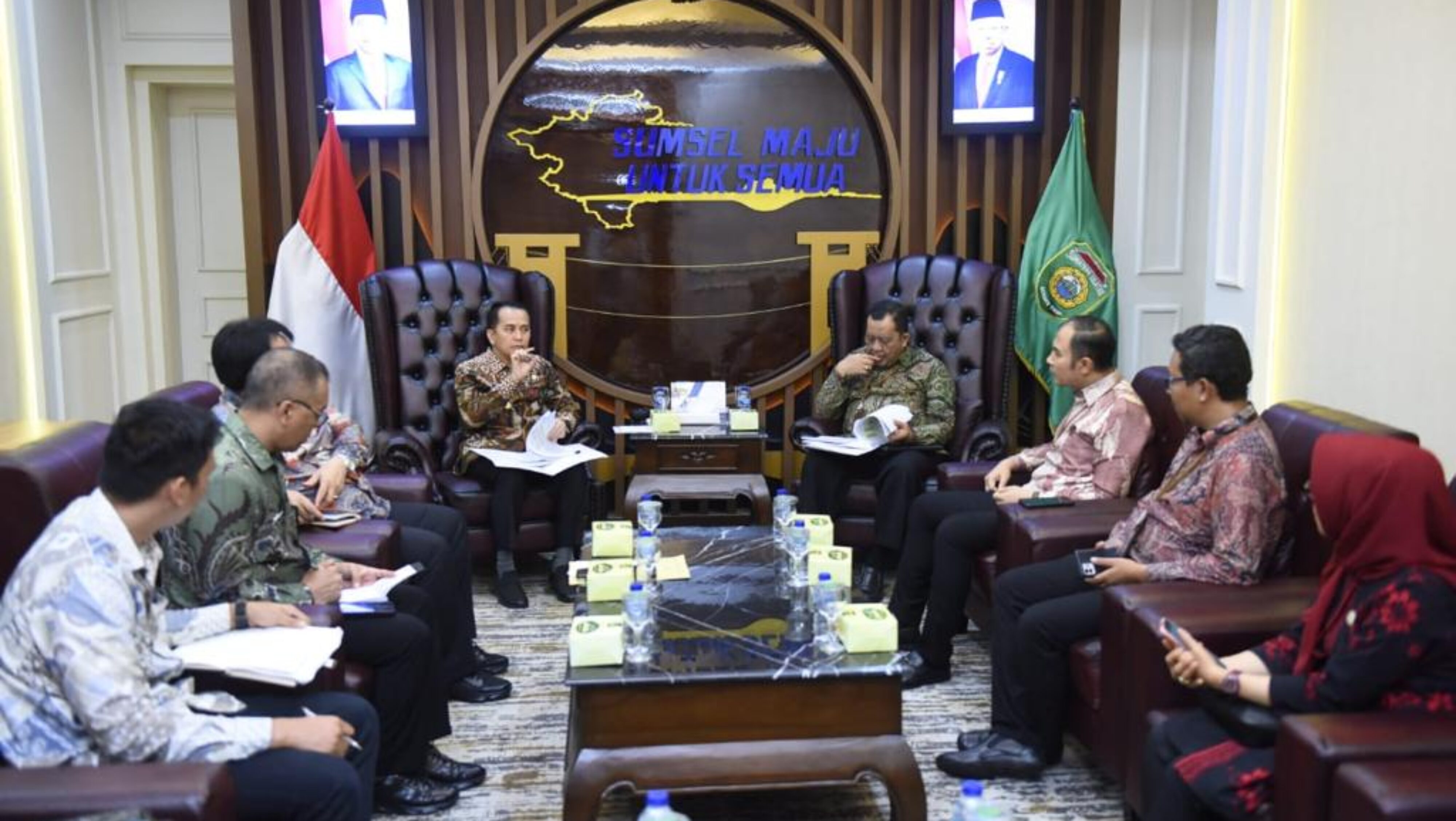 Pj Gubernur Agus Fatoni dan Mentan Sebut Provinsi Sumsel Bisa Dua Besar Produksi Padi Nasional