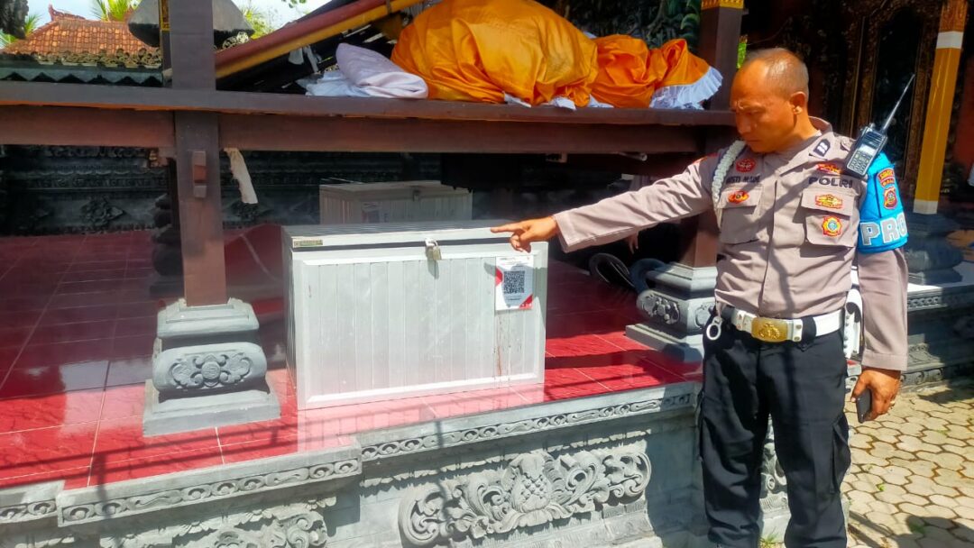 Pencurian di Pura Desa Lan Puseh Dauhwaru, Jembrana: Setbox TV Digital Raib, Pratima Aman