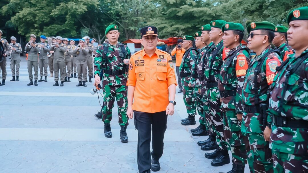 Pj Gubernur Agus Fatoni Pimpin Apel Kesiapsiagaan Penanggulangan Bencana
