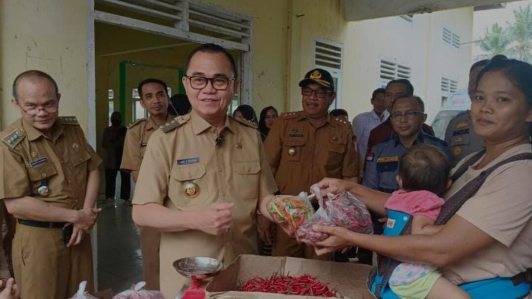 Antusias Warga Banyuasin I Tinggi, Pasar Murah Berlangsung Satu Jam