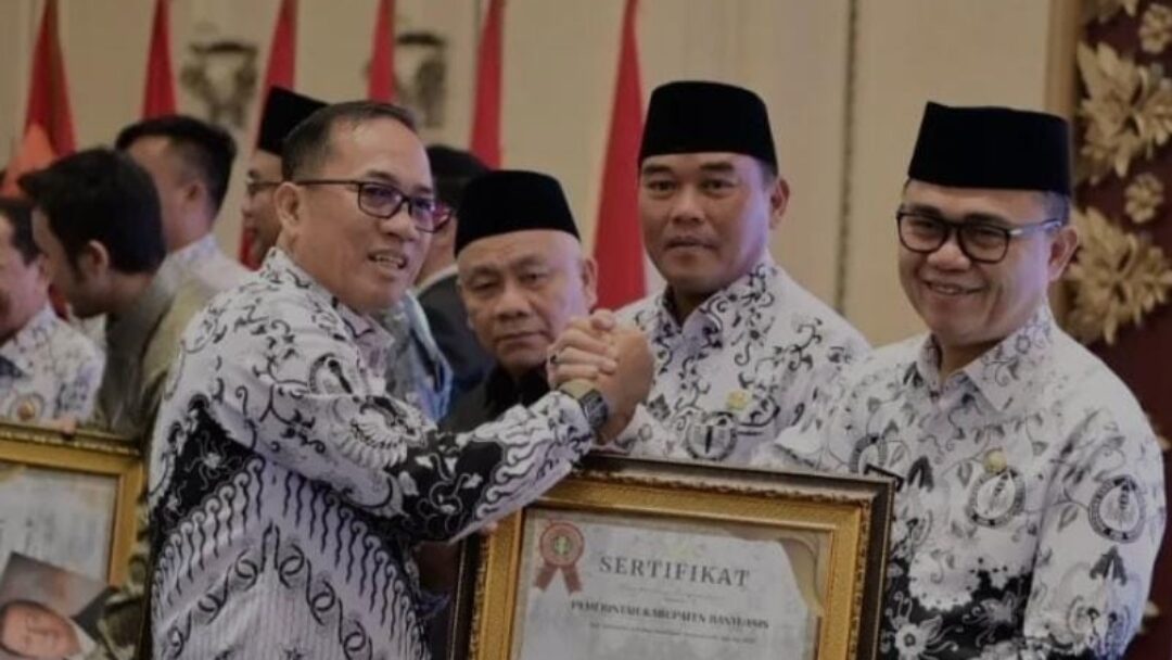 Raih Penghargaan, Bukti Kepedulian Pemkab Banyuasin Terhadap Pendidikan dan Guru