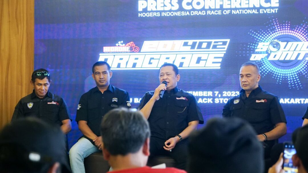 Ketua Umum IMI Bamsoet Dukung Penyelenggaraan HOGERS Indonesia Drag Race of National Event