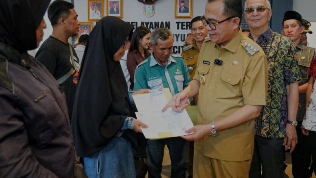 Pusat Pelayanan Terpadu Kabupaten Banyuasin Citra Grand City Resmi Dibuka Pj. Bupati Banyuasin H. Hani Syopiar Rustam