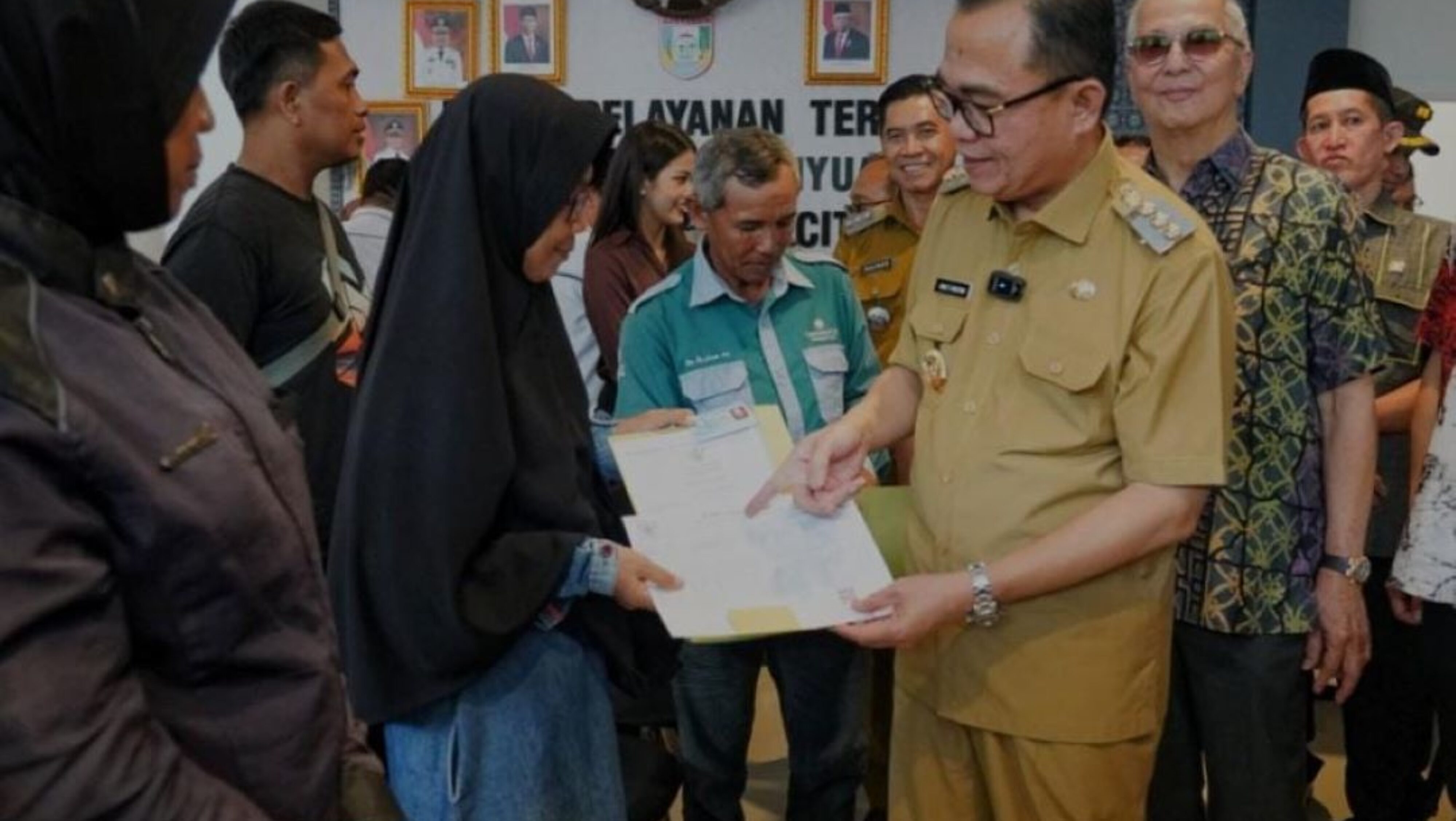 Pusat Pelayanan Terpadu Kabupaten Banyuasin Citra Grand City Resmi Dibuka Pj. Bupati Banyuasin H. Hani Syopiar Rustam