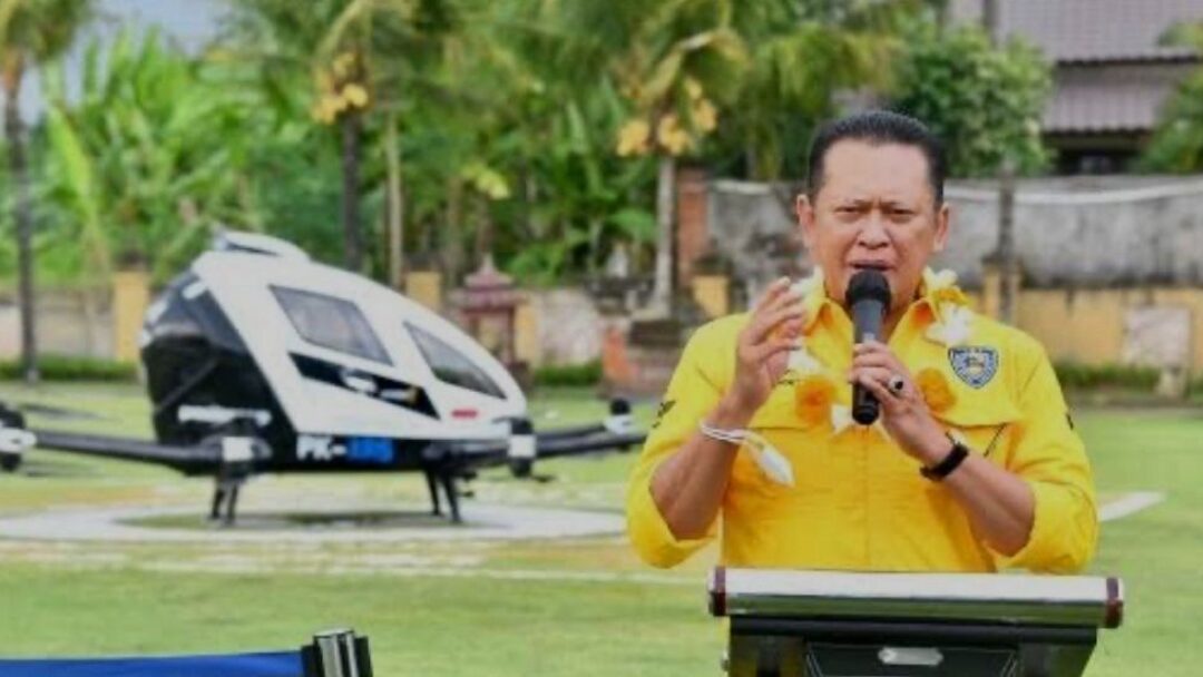 Ketua MPR RI Bamsoet Apresiasi Keberhasilan Uji Terbang Kendaraan Tanpa Awak EHang 216