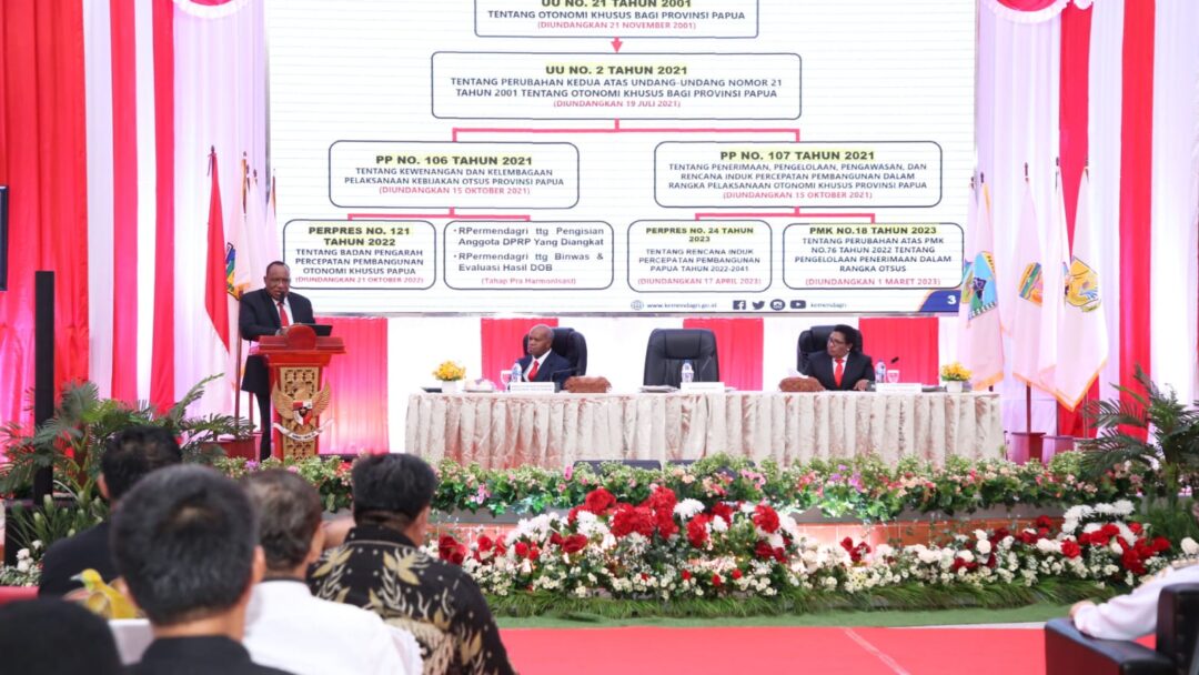 Wamendagri Imbau Pj. Gubernur Papua Tengah Fokus Tuntaskan Roadmap DOB