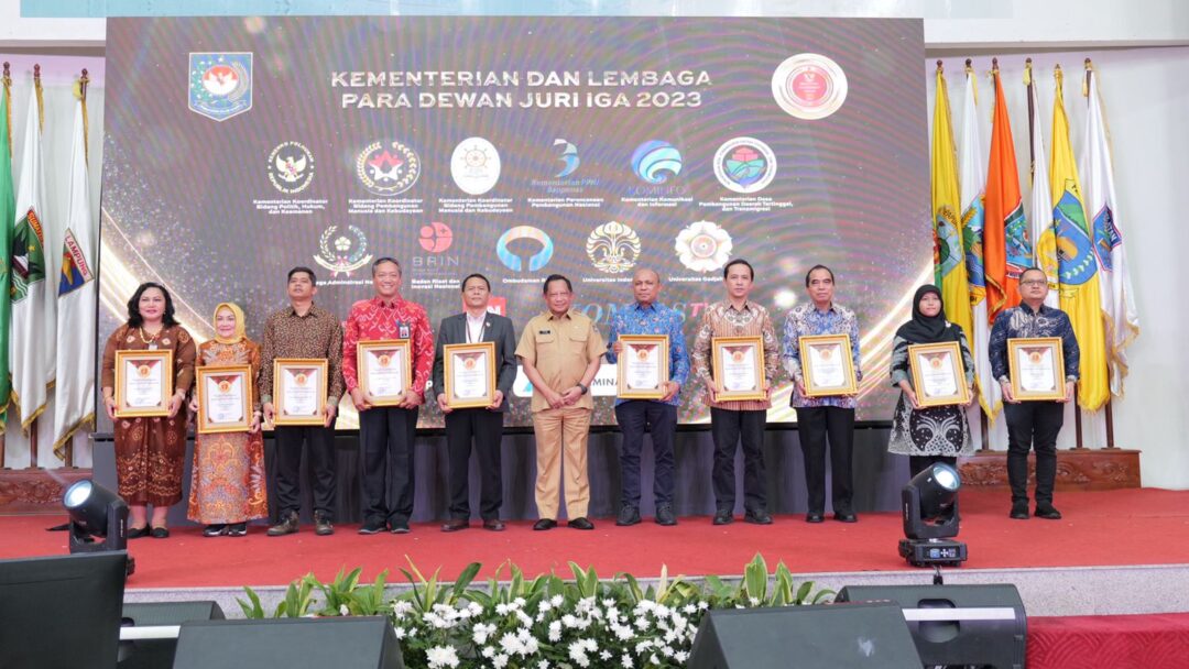 Tingkatkan Iklim Inovasi Berkelanjutan, Kemendagri Beri Penghargaan Daerah Terinovatif Pada Gelaran IGA 2023