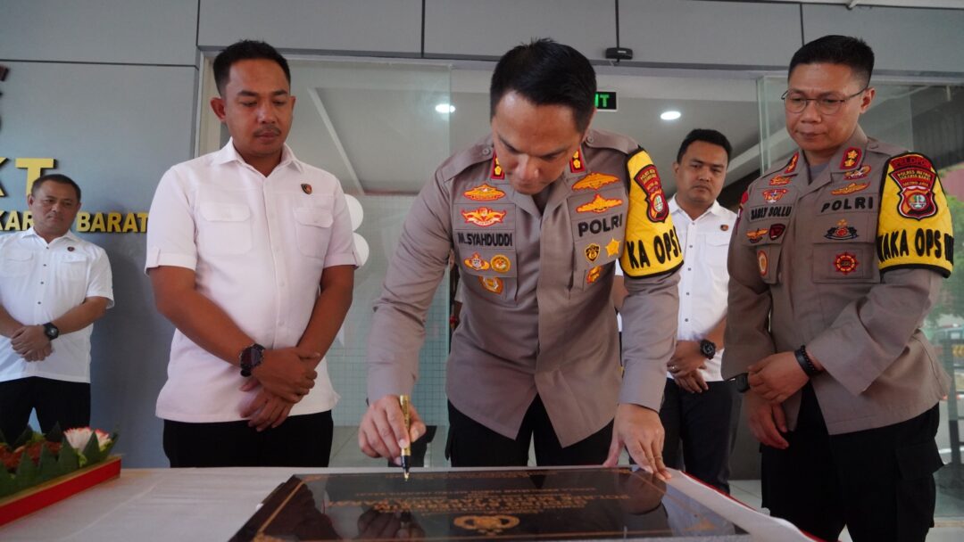 Kapolres Metro Jakarta Barat Resmikan Gedung Baru Satuan Reserse Kriminal: Tonggak Sejarah Bagi Penegakan Hukum di Jakarta Barat