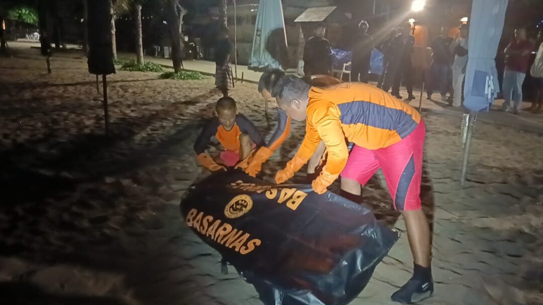 Wisatawan Asal Tangerang Terseret Arus di Pantai Double Six Ditemukan Meninggal