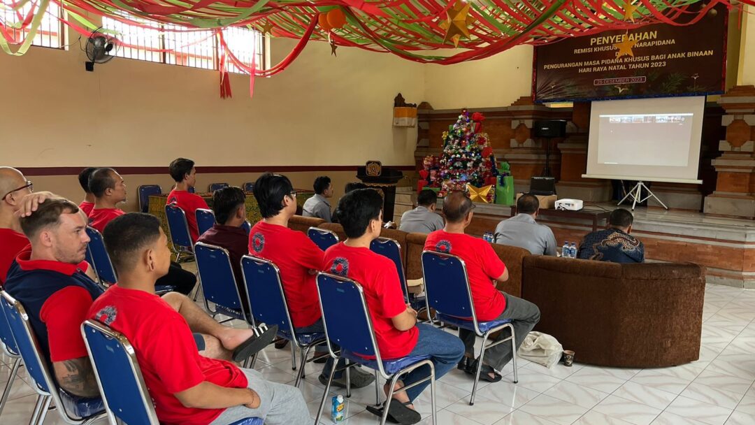 9 Napi di Rutan Negara Bali Terima Remisi Khusus Natal