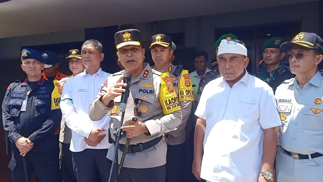 Kapolda Bali Pantau Kesiapan Arus Balik Nataru di Gilimanuk