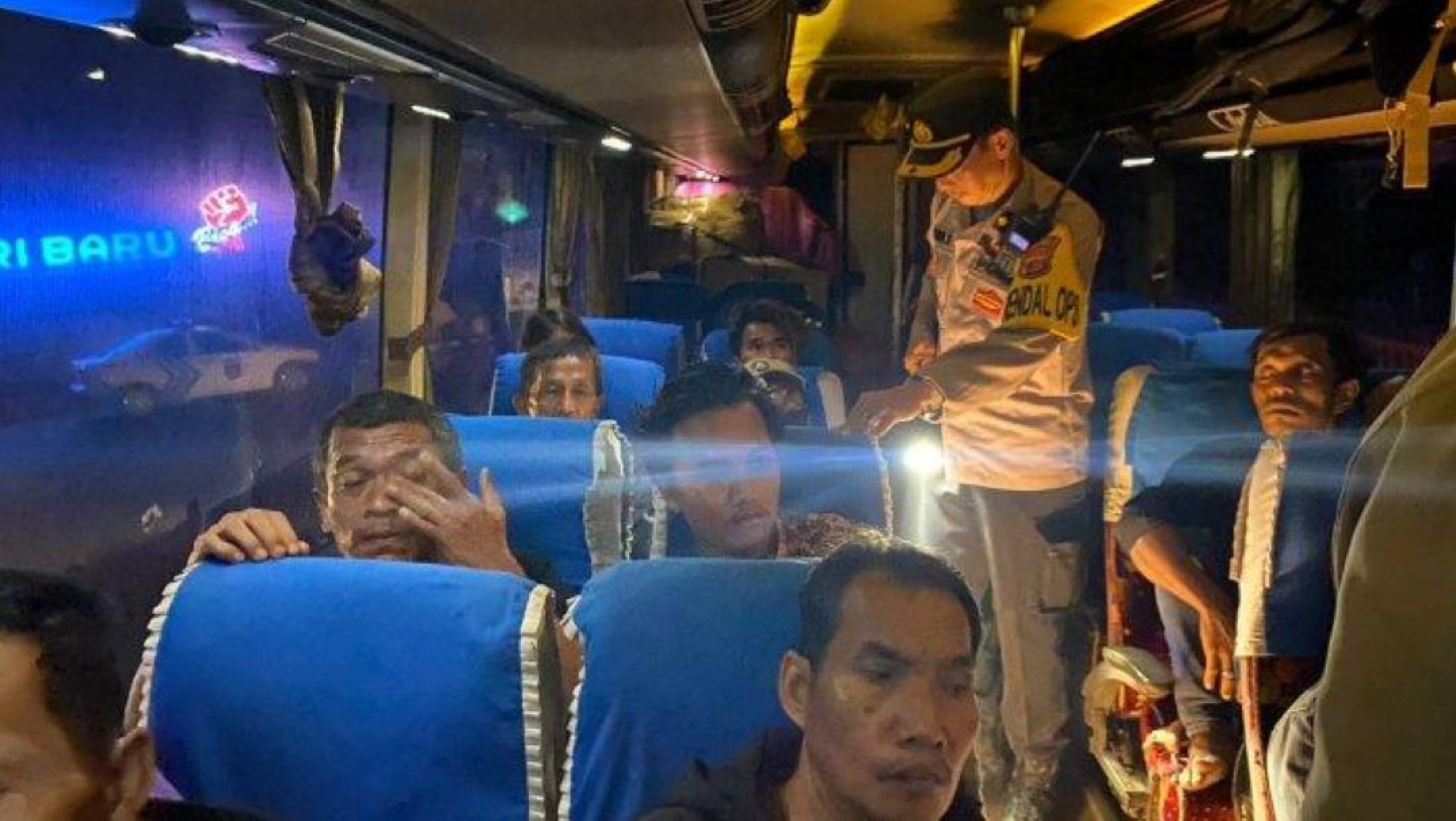 Antisipasi Terjadinya Kriminalitas, Polres Way Kanan Lakukan Razia Jelang Pemilu 2024 Mendatang