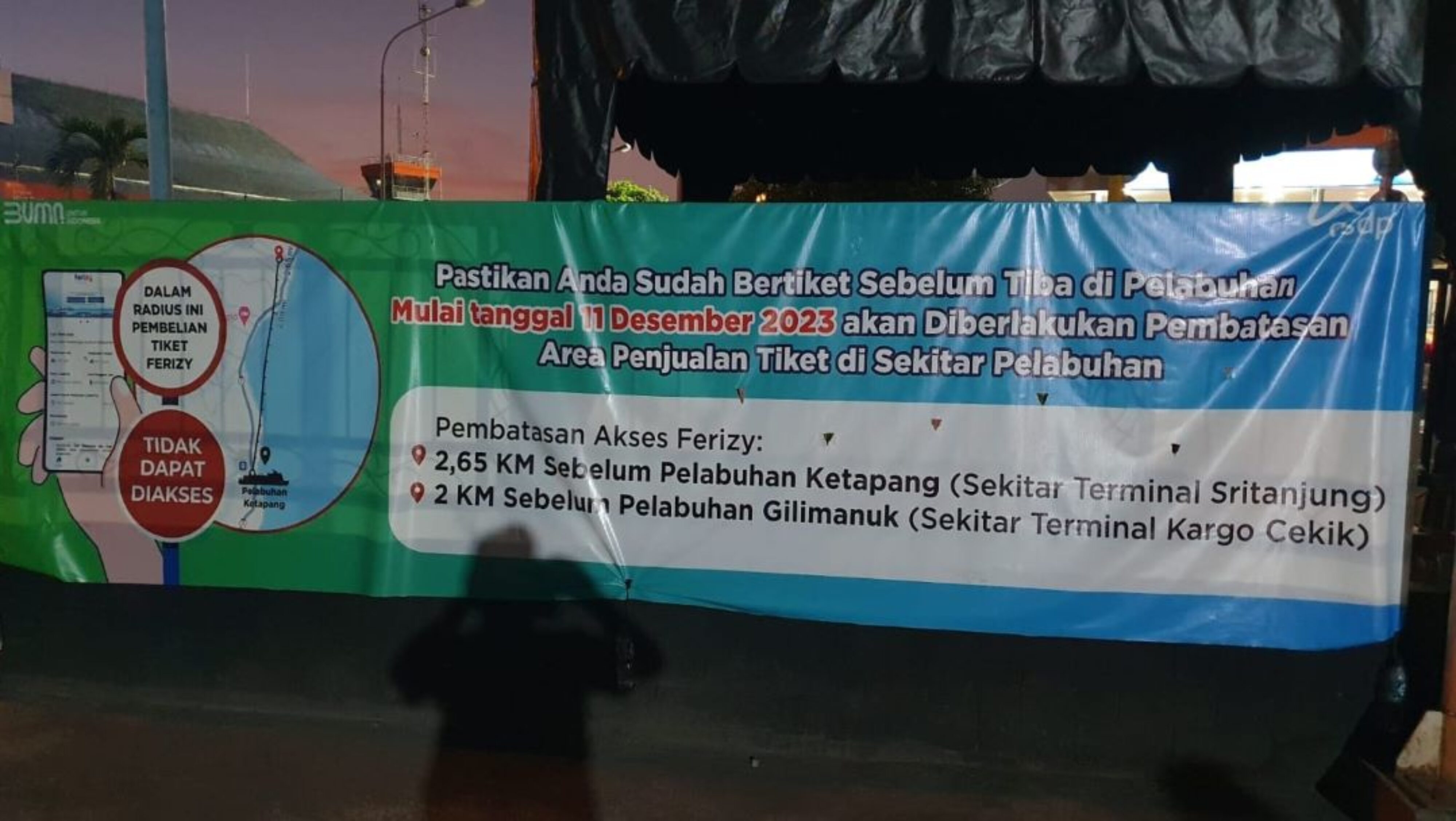 Jarak Pembelian Tiket ASDP Gilimanuk – Ketapang Diprotes