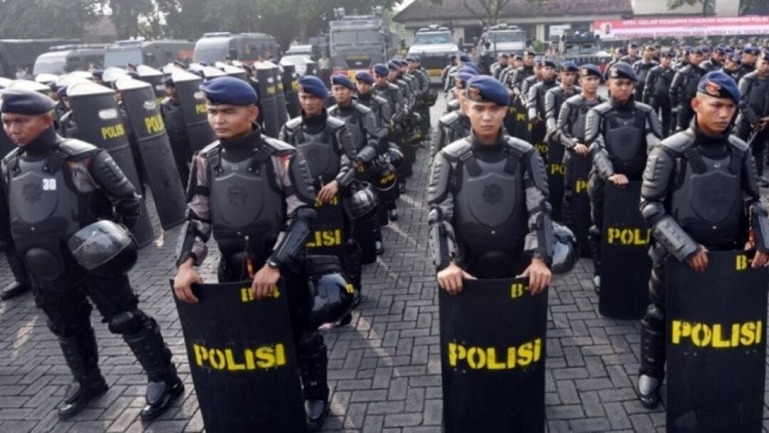 Polres Way Kanan Lakukan Patroli Operasi Mantap Brata Krakatau 2023-2024
