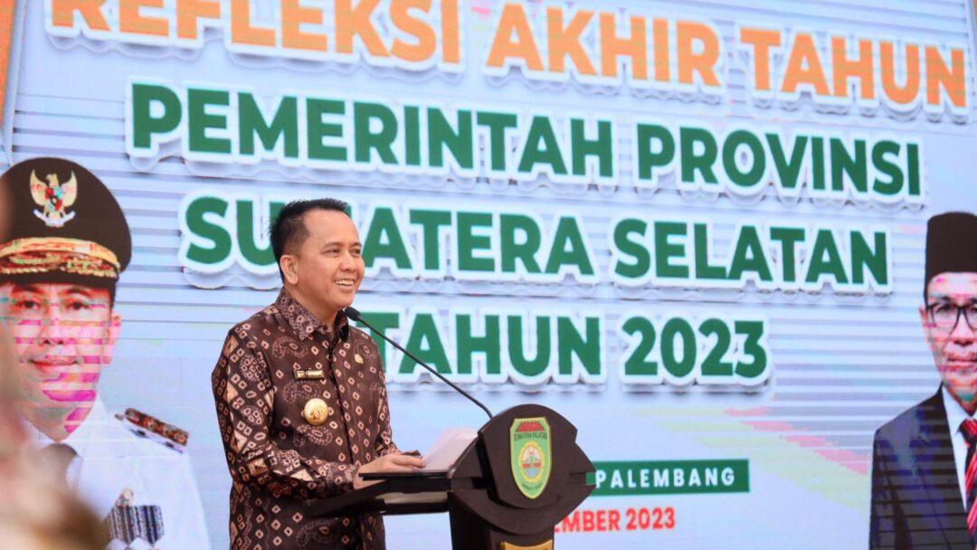 Pj Gubernur Agus Fatoni Ungkap Hasil Kinerja Pemprov Sumsel Tahun 2023 Capai Target