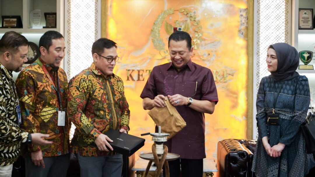 Terima Pimpinan Bank Muamalat, Ketua MPR RI Bamsoet Dorong Pengembangan Keuangan Digital