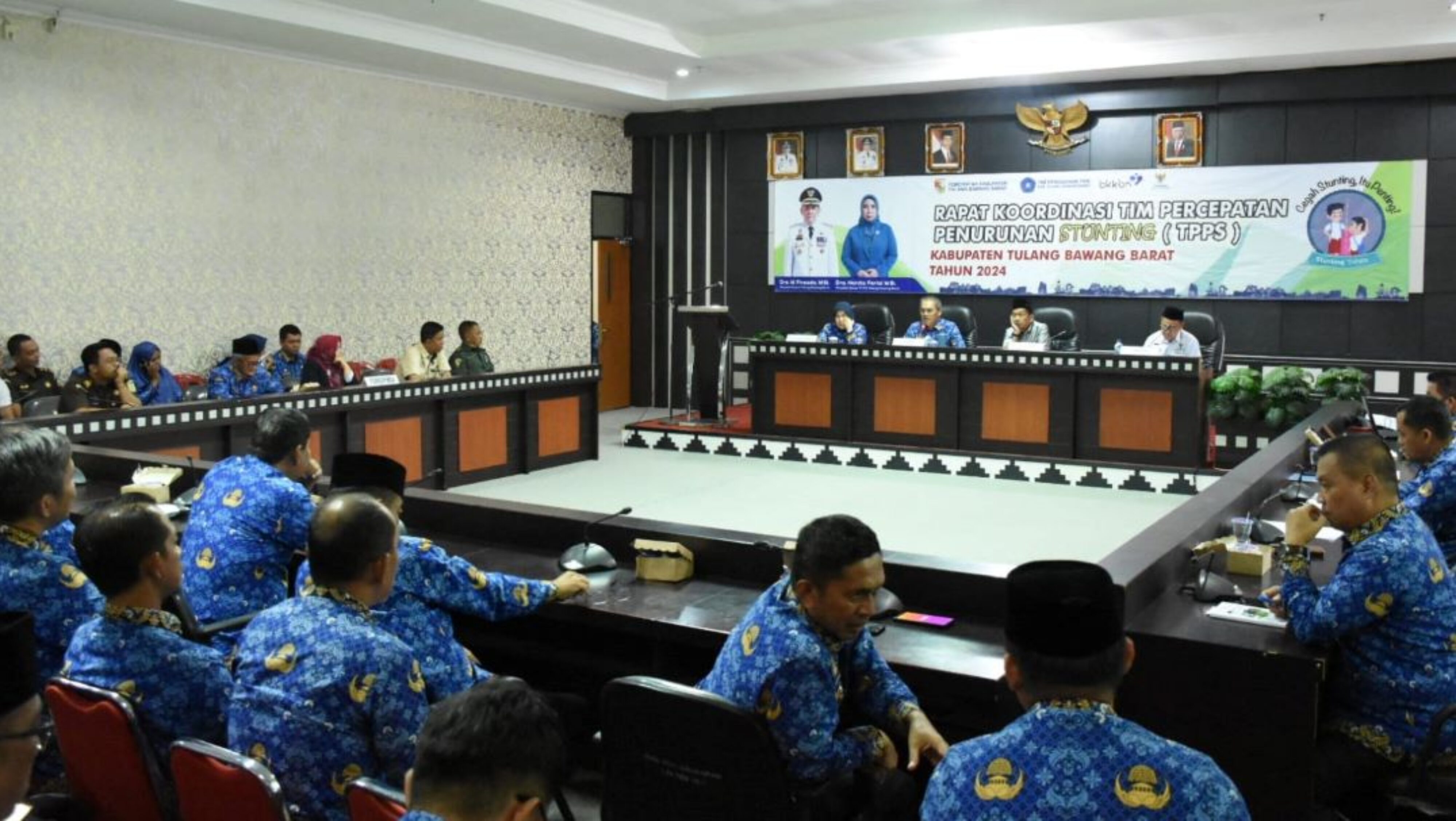 Sekda Tulangbawang Barat Meminta Agar Fokus Pada Program Intervensi Stunting