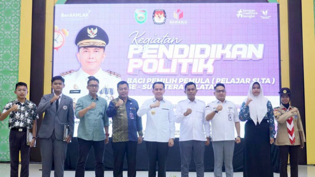Pj Gubernur Sumsel Agus Fatoni Gelar Sosialisasi kepada 17 Ribu Lebih Pemilih Pemula