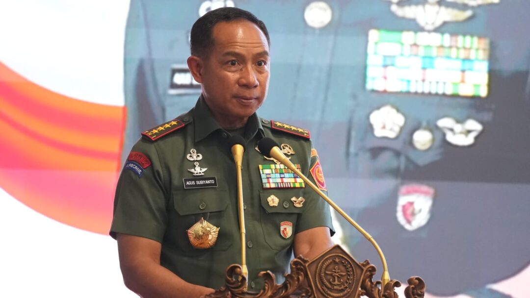 Panglima TNI Hadiri Acara Penandatanganan Kontrak Pengadaan Barang Dan Jasa