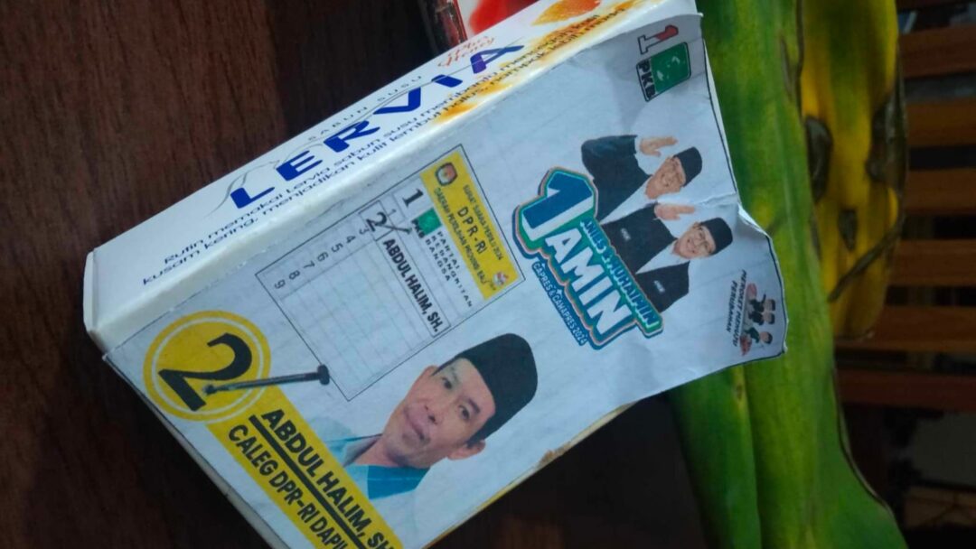 Sabun Bergambar Anis-Cak Imin Beredar di Jembrana