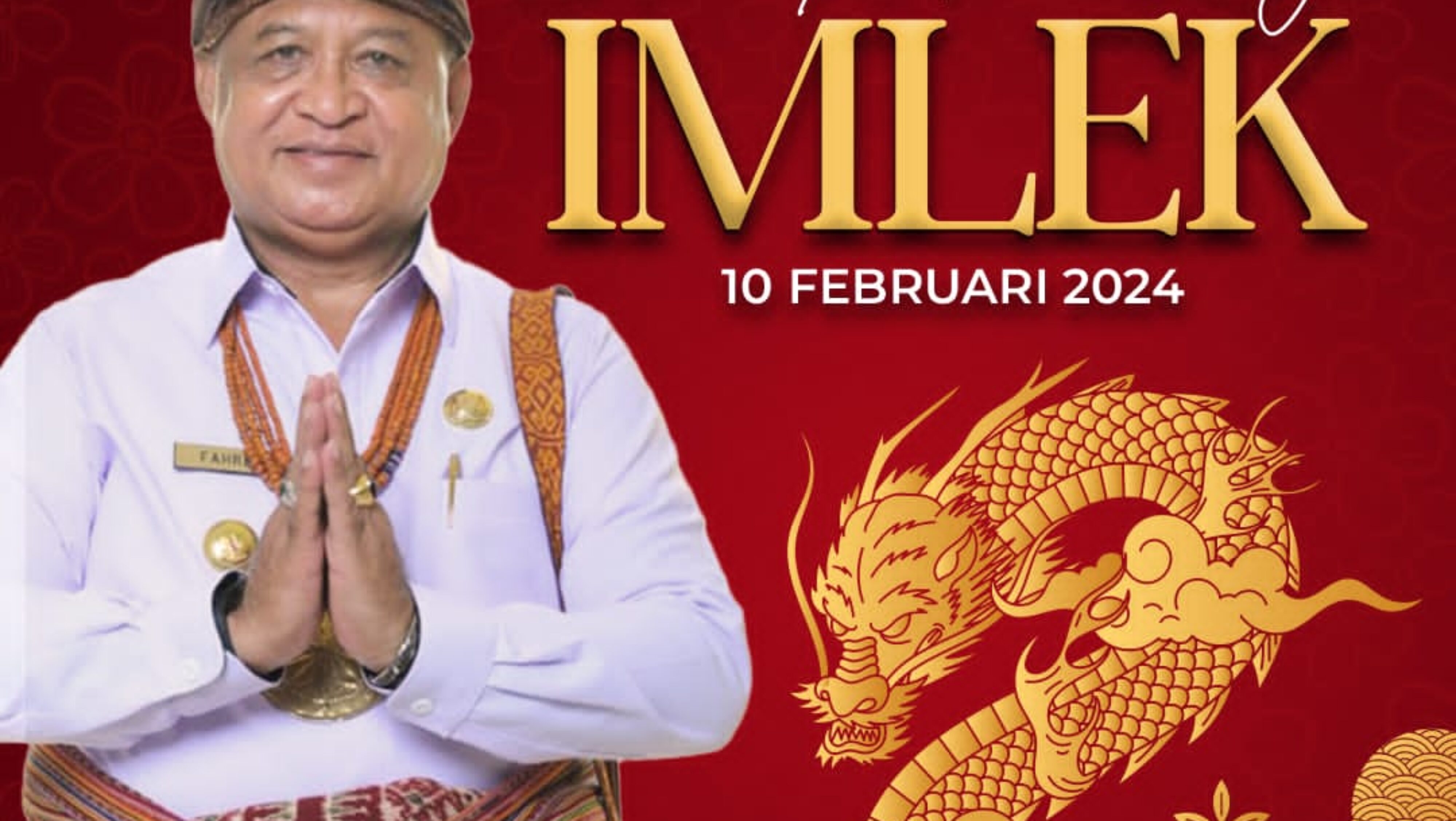 Pemkot Kupang Mengucapkan Selamat Hari Raya Imlek 10 Februari 2024