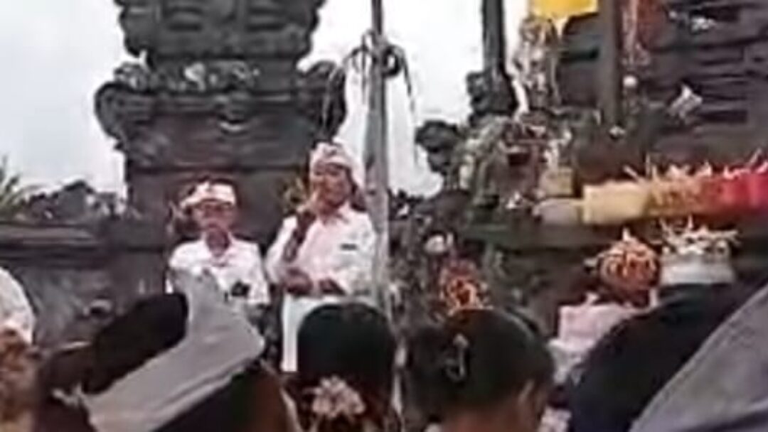 Bendesa Adat Diduga Kampanye di Pura, Bawaslu Jembrana Telusuri