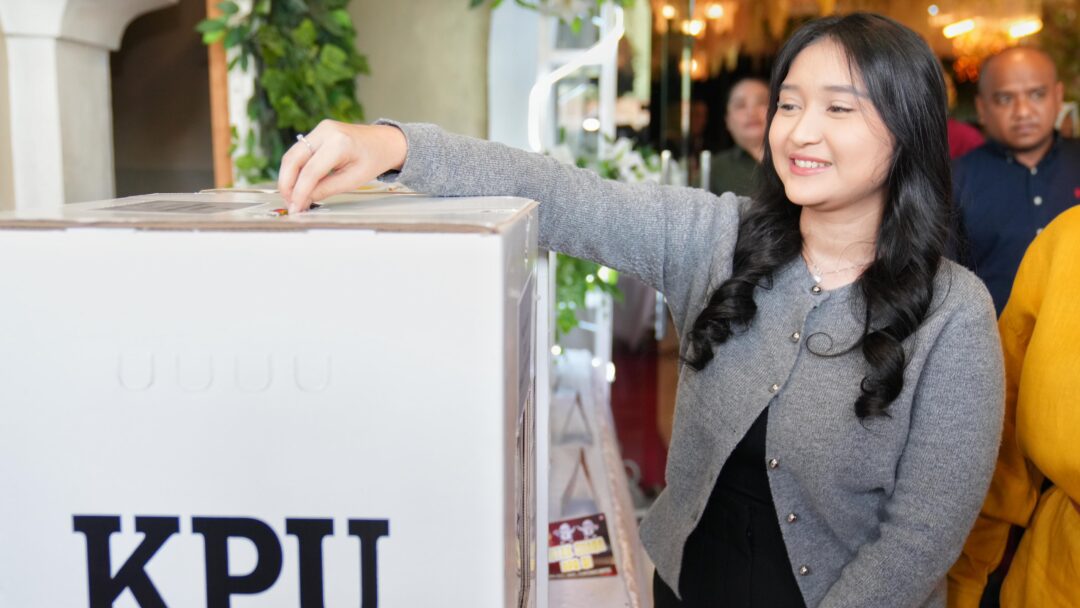 Fahm Ara Bilqis, Putri Pj Gubernur Sulsel Bagikan Pengalaman Pertama Kali Mencoblos di Pemilu