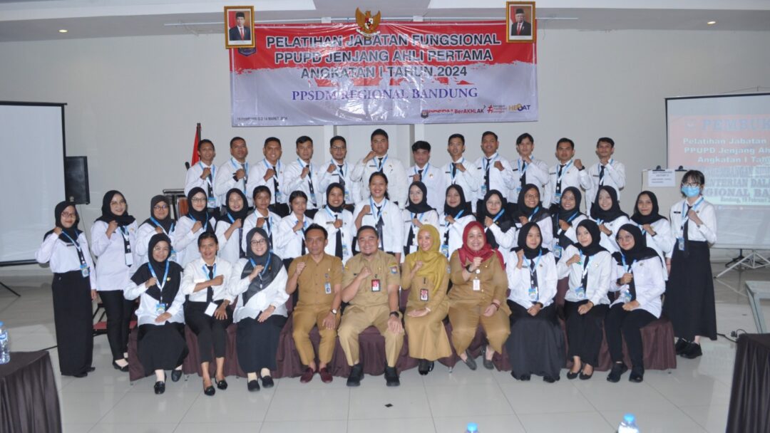 PPSDM Regional Bandung Buka Program Pengembangan Kompetensi Pertama Tahun 2024