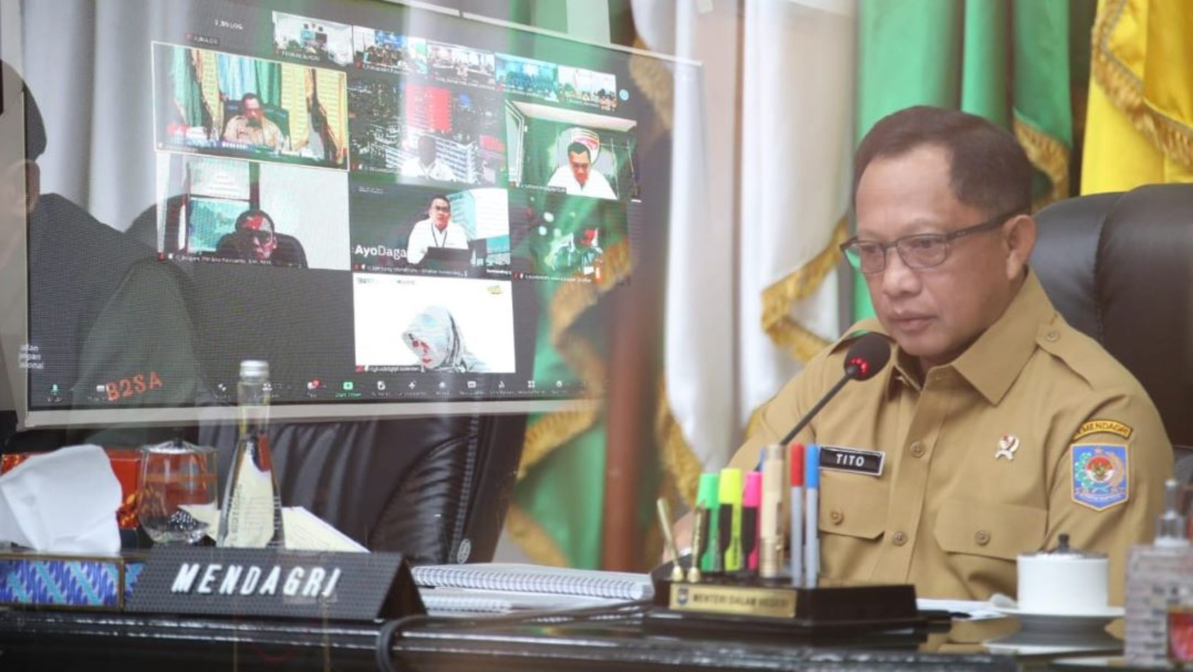 Jelang Pemungutan Suara Pemilu, Mendagri Tekankan Inflasi Harus Tetap Jadi Atensi