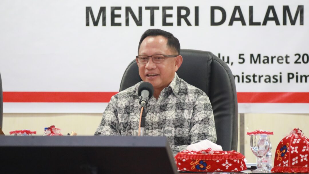 Bangun Kemandirian Fiskal, Mendagri Pacu Kepala Daerah se-Provinsi Sulteng Kelola Potensi Tingkatkan PAD