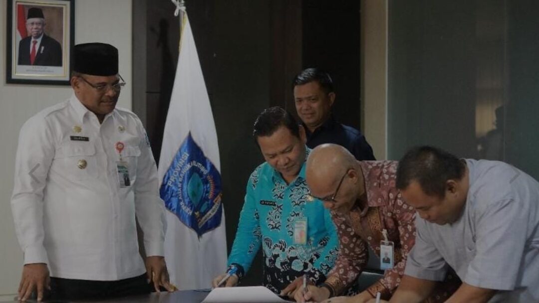 Pj Gubernur Safrizal ZA Apresiasi Perjanjian Kerjasama KUR Penggemukan Sapi Bakalan Idul Adha 2024