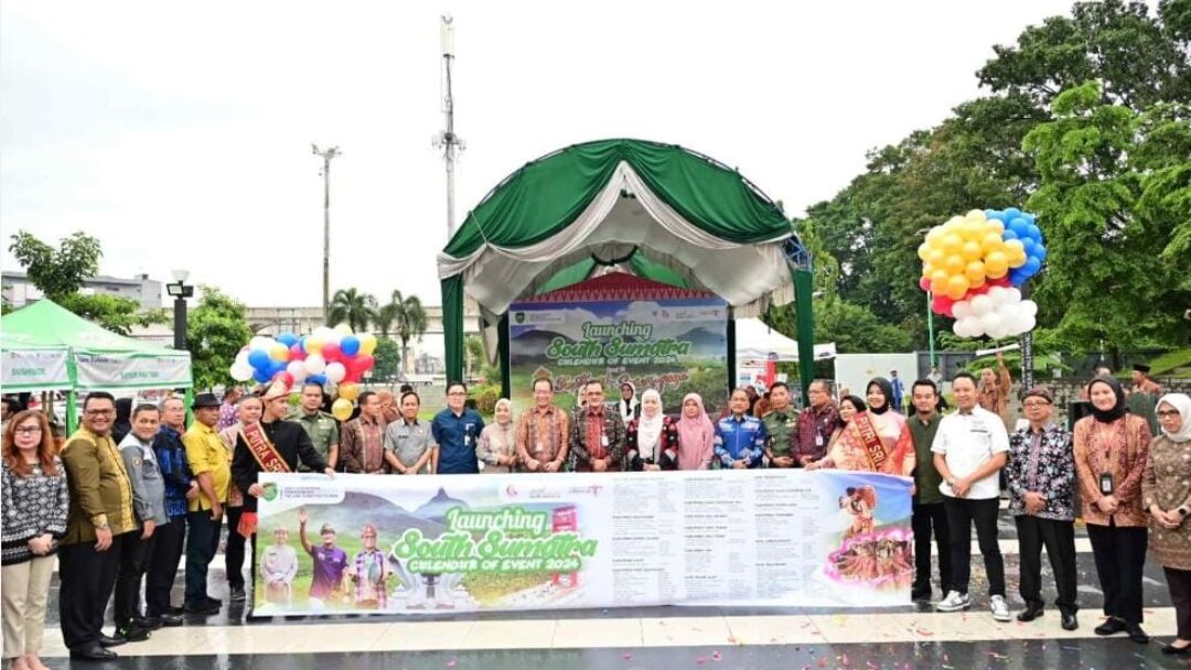 Tingkatkan Kunjungan Wisatawan ke Sumsel, Pj Gubernur Agus Fatoni Launching Calendar Of Event South Sumatra 2024