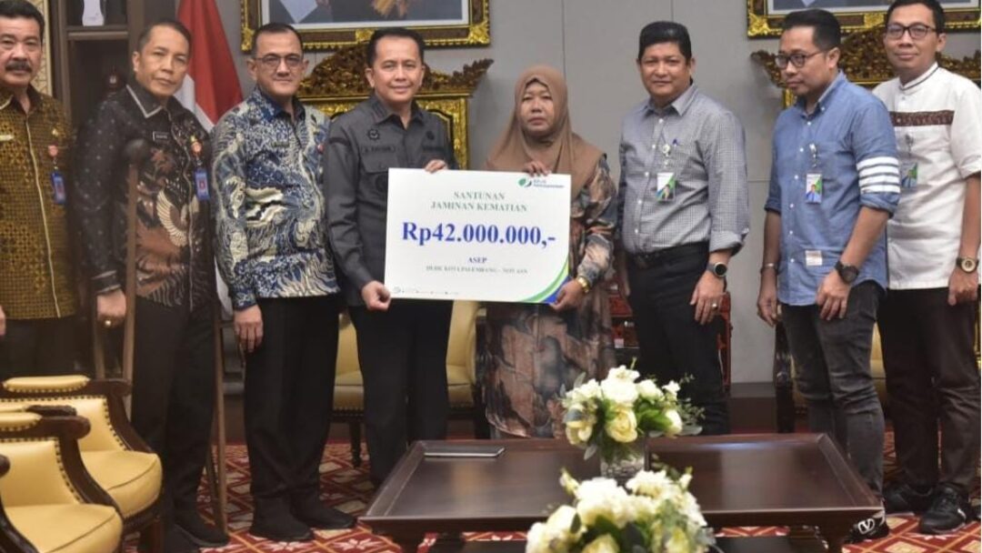 Pj Gubernur Sumsel Inisiasi Gerakan Perlindungan Pekerja Rentan Serentak Se-Sumsel