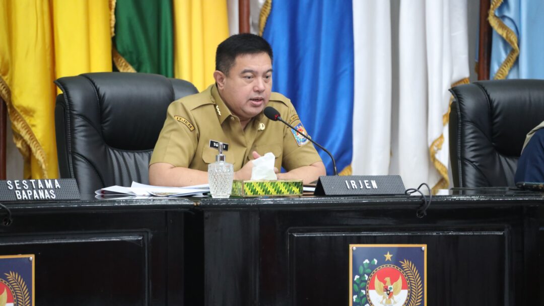 Pimpin Rakor Inflasi, Irjen Kemendagri Imbau Pemda Optimalkan Upaya Pengendalian Inflasi