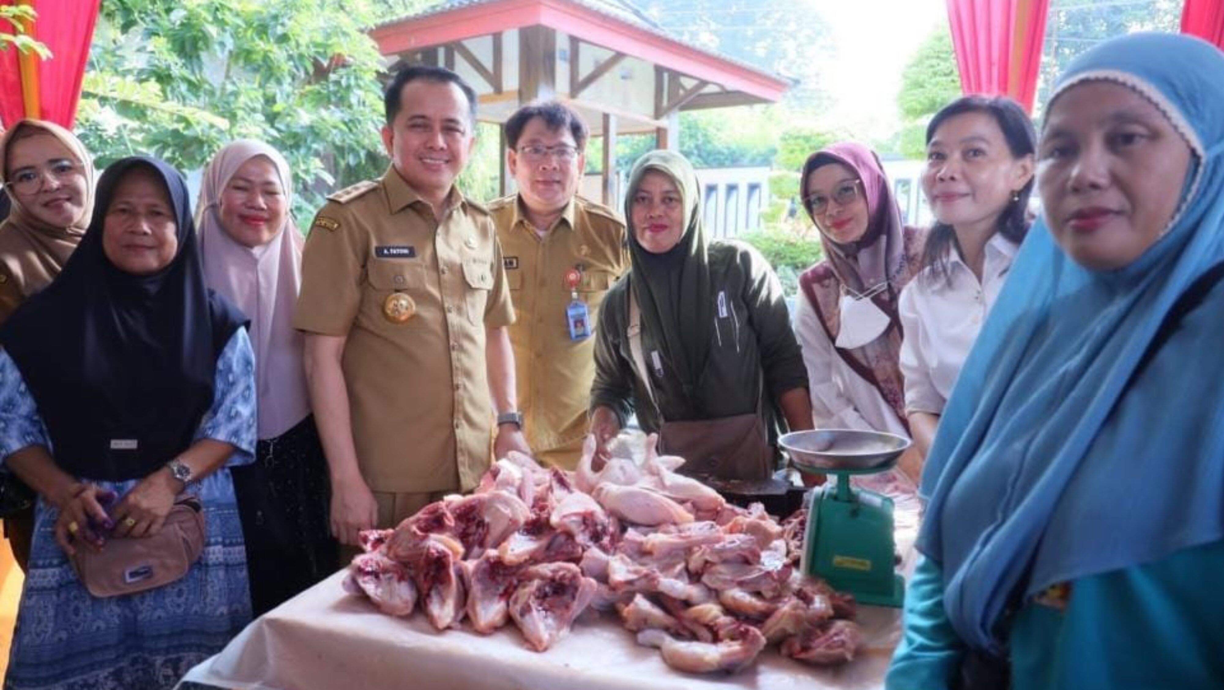 Pj Gubernur Fatoni Buka Pasar Murah BPKP Sumsel, Upaya Pemerintah Kendalikan Inflasi dan Stabilkan Harga Pangan