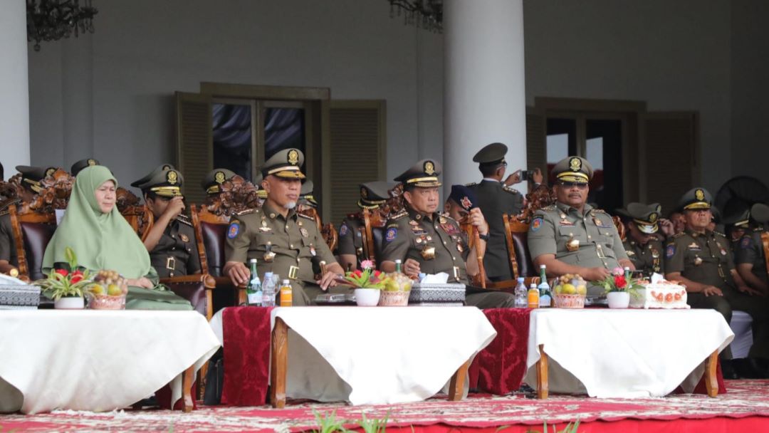 Peringatan Puncak HUT ke-74 Satpol PP dan ke-62 Satlinmas, Mendagri Pimpin Apel Gelar Pasukan