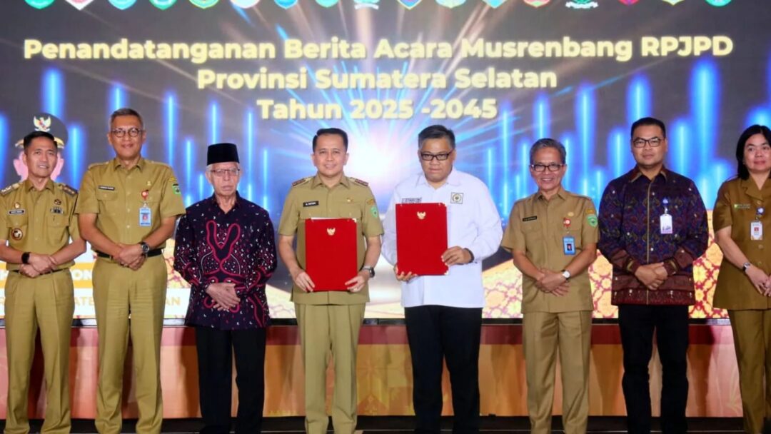Pj Gubernur Agus Fatoni Buka Musrenbang RPJPD Sumsel 2025-2045