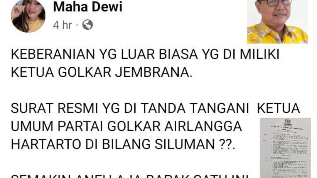 Gara-Gara Surat Siluman, Suardana Melejit dan Mulai Diperhitungkan Publik
