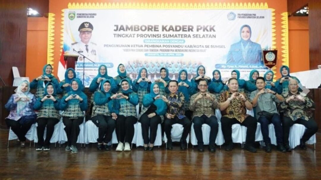 Pj Gubernur Sumsel Motivasi Kader PKK Sumsel Jadi Pribadi Komunikatif, Solutif, Dan Cerdas