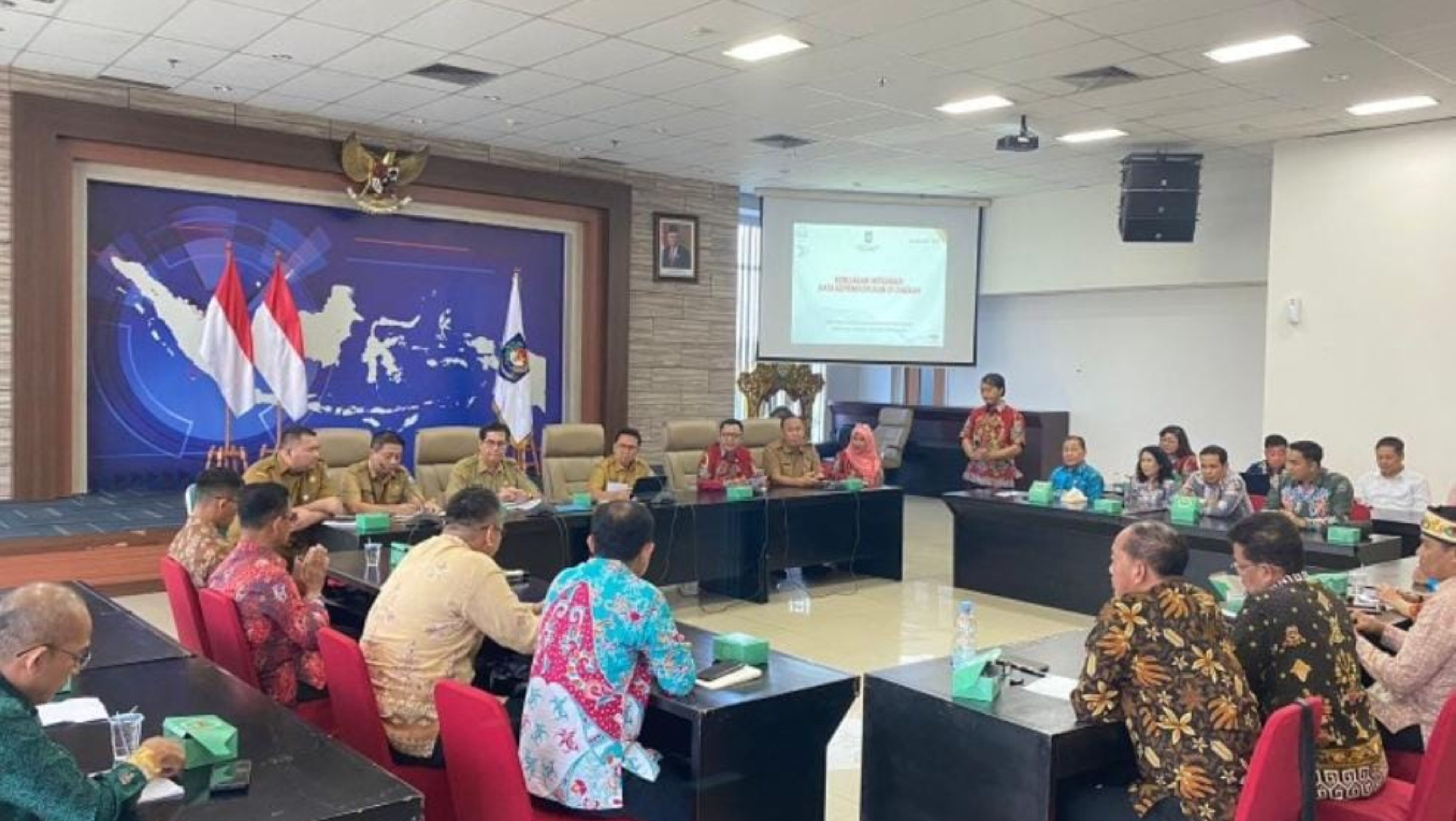 Genjot Layanan dan Pemanfaatan Data, Pemprov Kalteng Koordinasi ke Ditjen Dukcapil