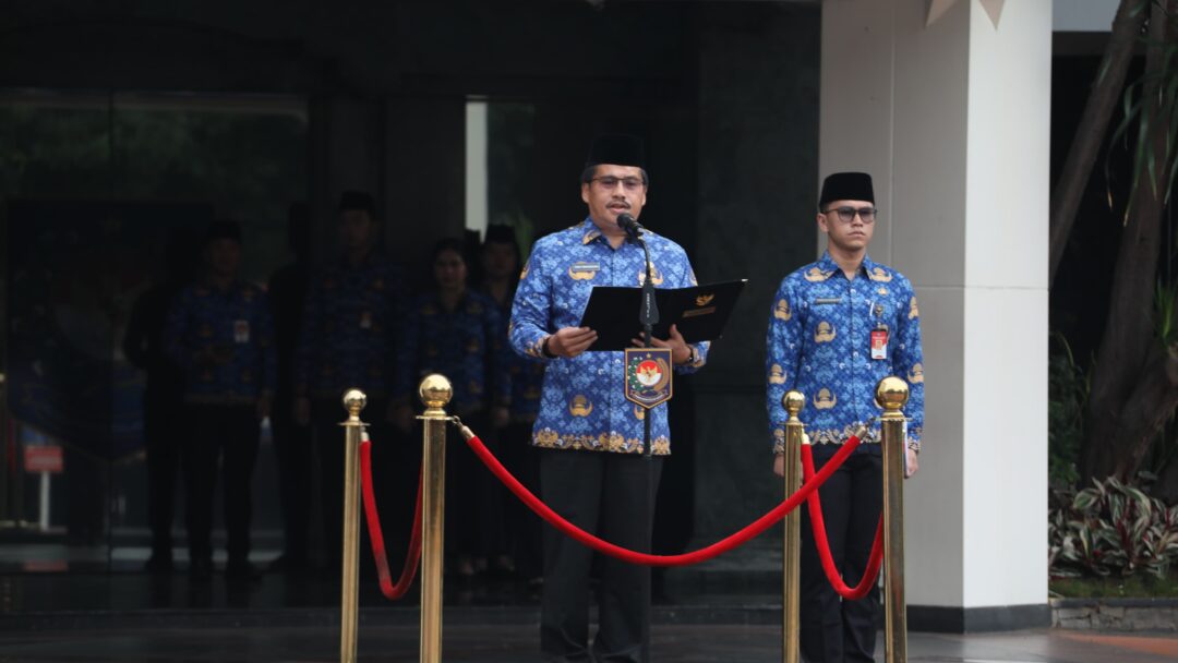 Plh. Dirjen Polpum Pimpin Upacara Peringatan Hari Pendidikan Nasional di Lingkup Kemendagri dan BNPP