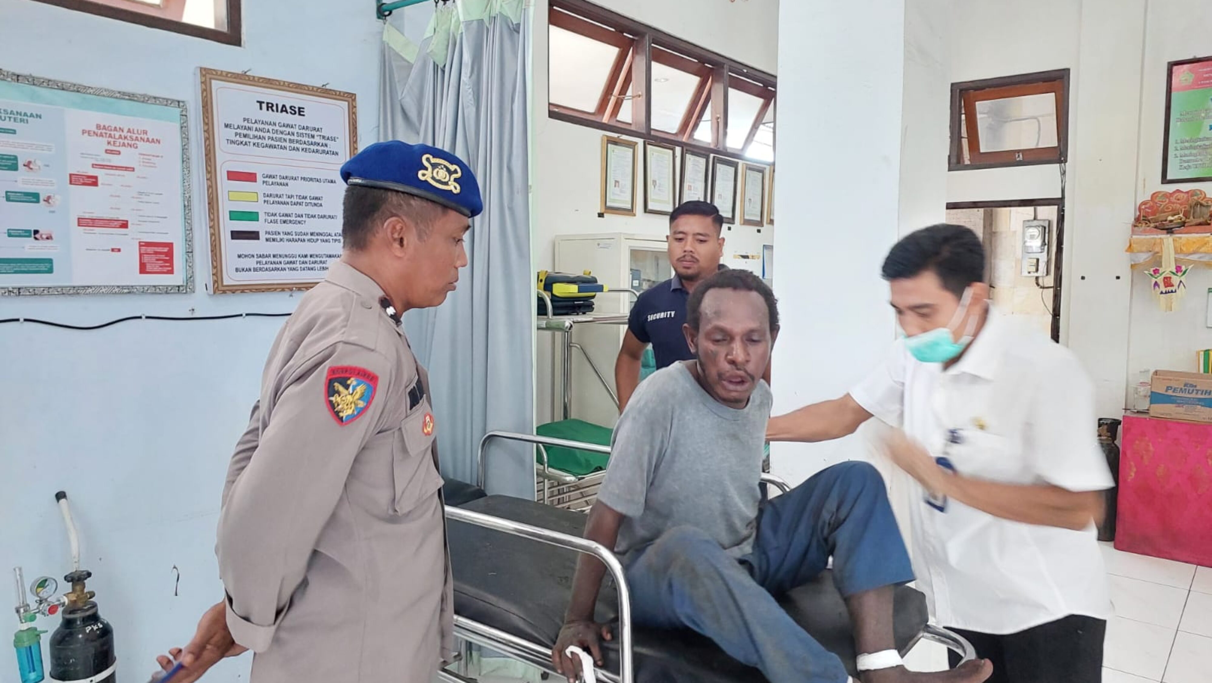 Seorang Pria diduga ODGJ, Mencoba Bunuh Diri di Dermaga Gilimanuk