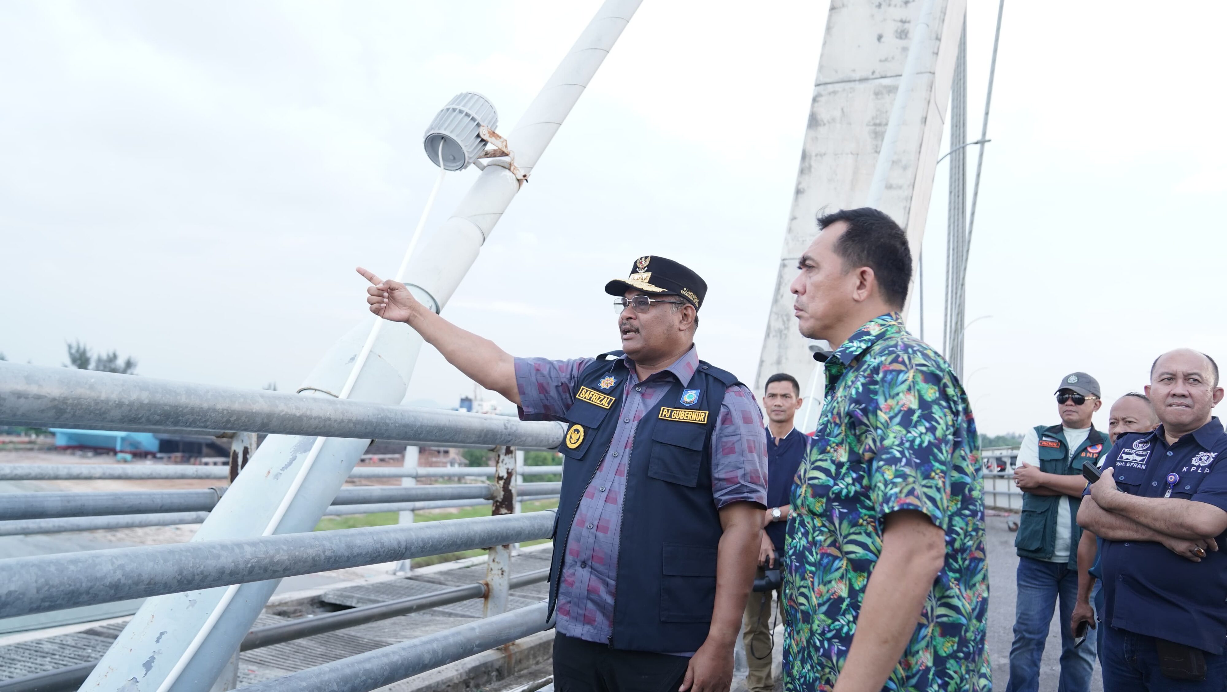 Pj Gubernur Safrizal ZA Sebut Kandasnya Kapal di Alur Pangkalbalam Teratasi