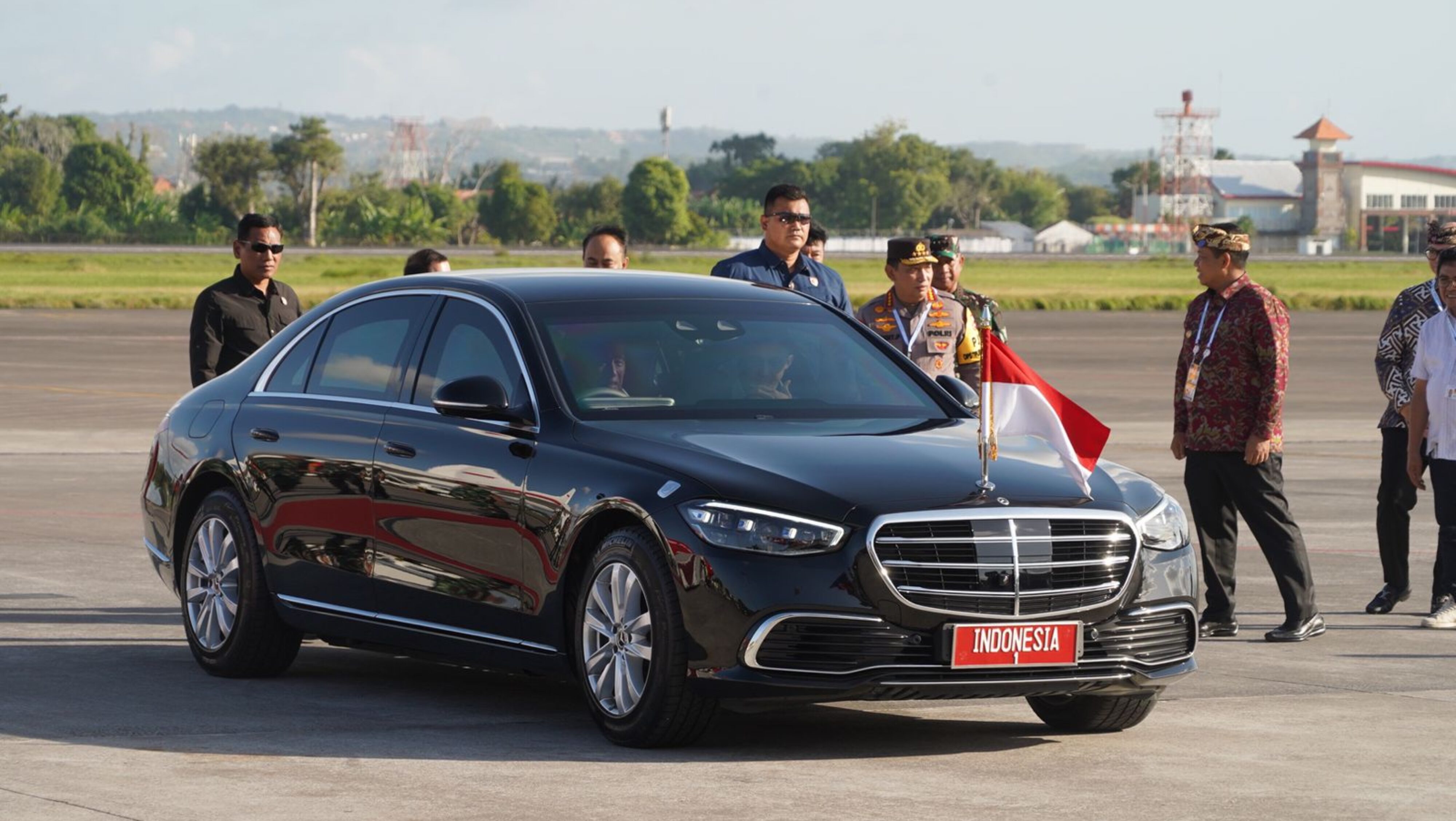 Presiden RI Tiba di Bali Disambut Pangdam Udayana, Hadiri KTT WWF ke 10